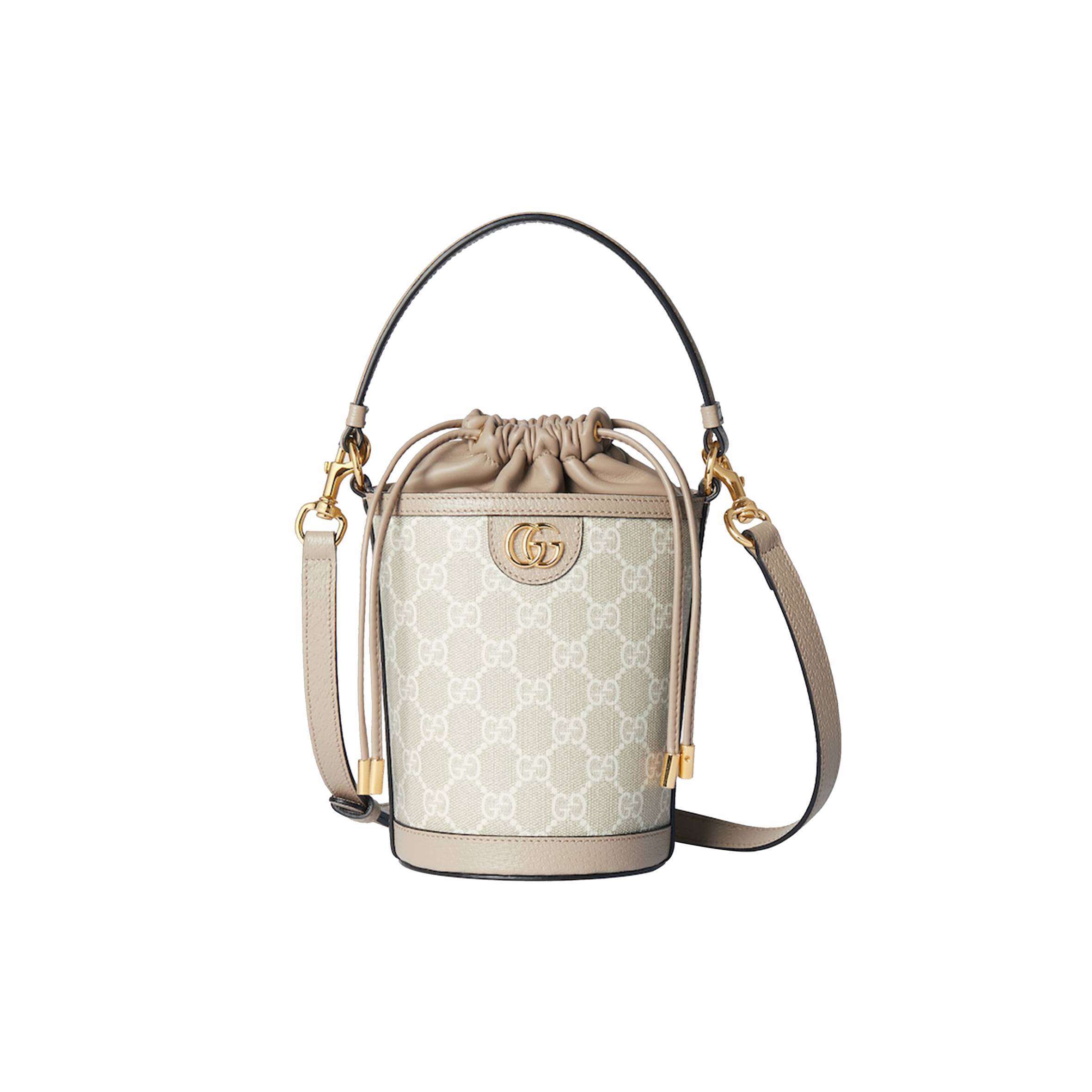 GUCCI OPHIDIA MINI BUCKET BAG 760199 FADMG 9795 (20*11.5*8cm)